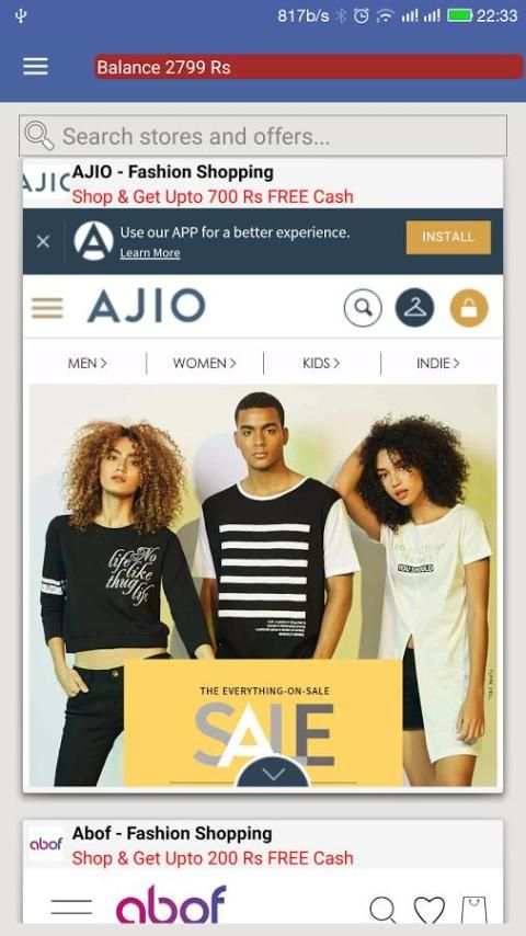 PaisaBackApp Free Cash Reward for Shopping Online screenshot 3