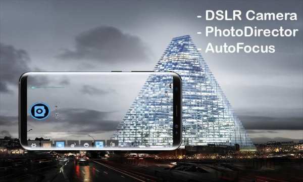 DSLR Camera - PhotoDirector 5 تصوير الشاشة