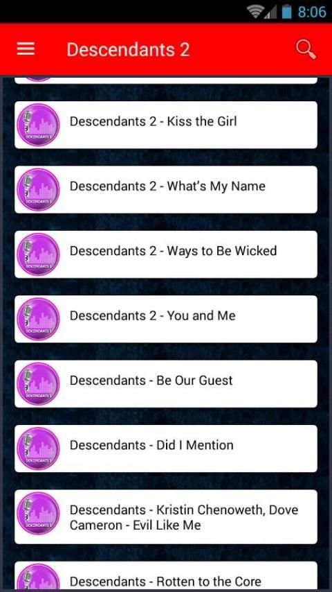 All Song Descendants 2 screenshot 3