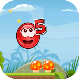 ikon Red Ball 5 - Bounce ball classic