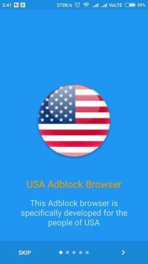 USA Adblock Browser screenshot 4