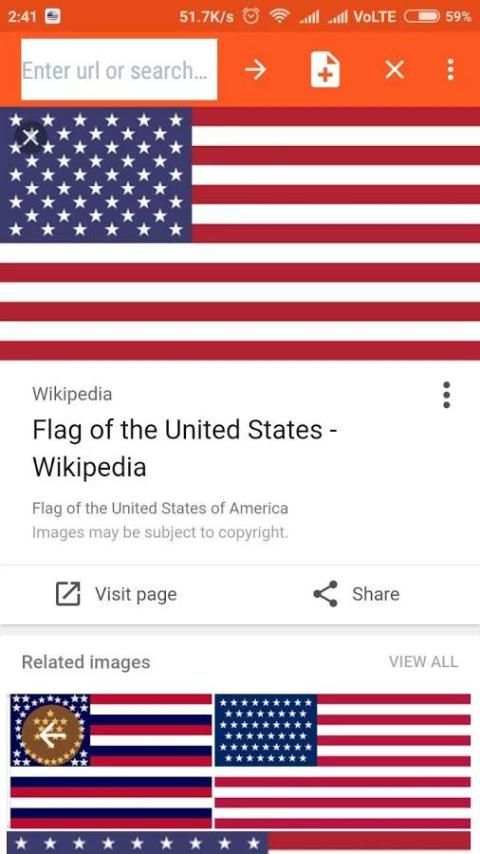 USA Adblock Browser screenshot 1