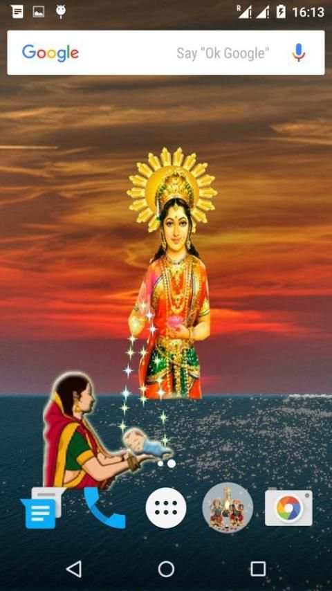 Chhathi Mata Live Wallpaper screenshot 3