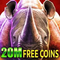Rhino Fever™ Real Slot Machine Casino Pokies FREE