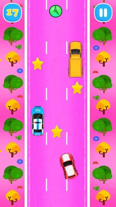 Girls Car Race - Fun Racing screenshot 2
