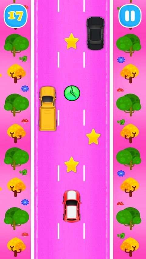 Girls Car Race - Fun Racing screenshot 5