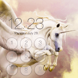 Unicorn Lock Screen Mythical icon