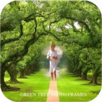 Green Tree Photo Frames