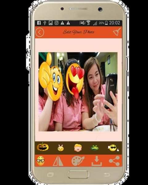 Camera Editor Emoji скриншот 2