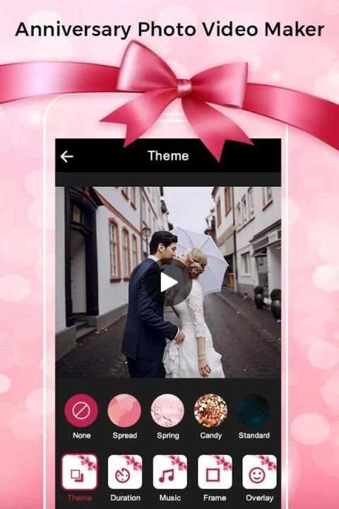 Anniversary Photo Video Maker With Music screenshot 5