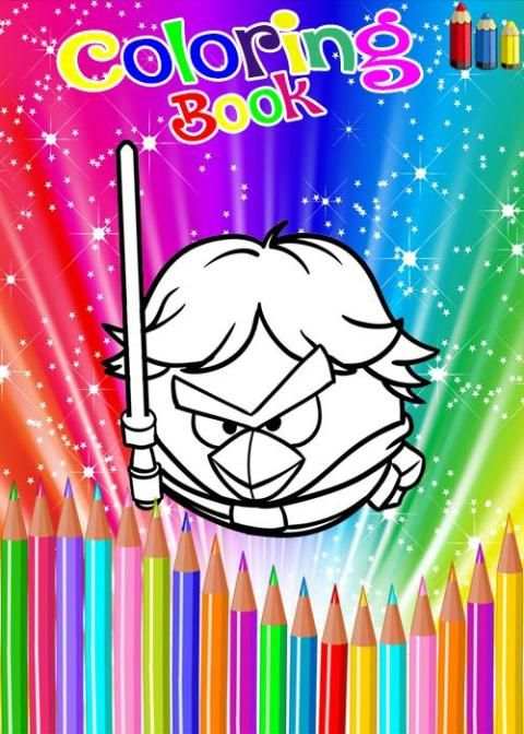 Coloring Book For Angry Birds Games screenshot 2