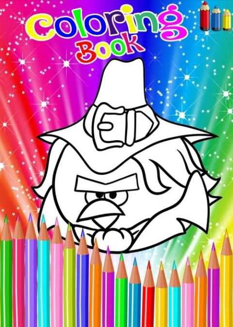 Coloring Book For Angry Birds Games screenshot 5