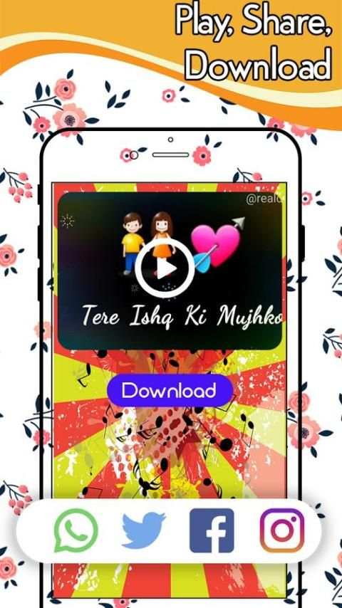 Video Song Status For Facebook ( Lyrical Videos ) screenshot 3