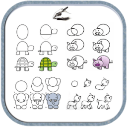 Drawing Animals - How To Draw आइकन