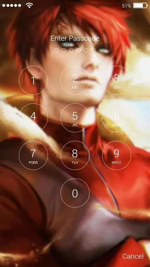 Narut Sharingan Lock Screen Clan скриншот 3