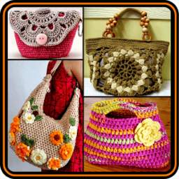 DIY Crochet Bags Purse Stitch Patterns Knitte Idea