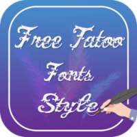 Free Tatoo Fonts Style on 9Apps