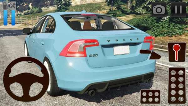 Car Driving Simulator Volvo скриншот 3