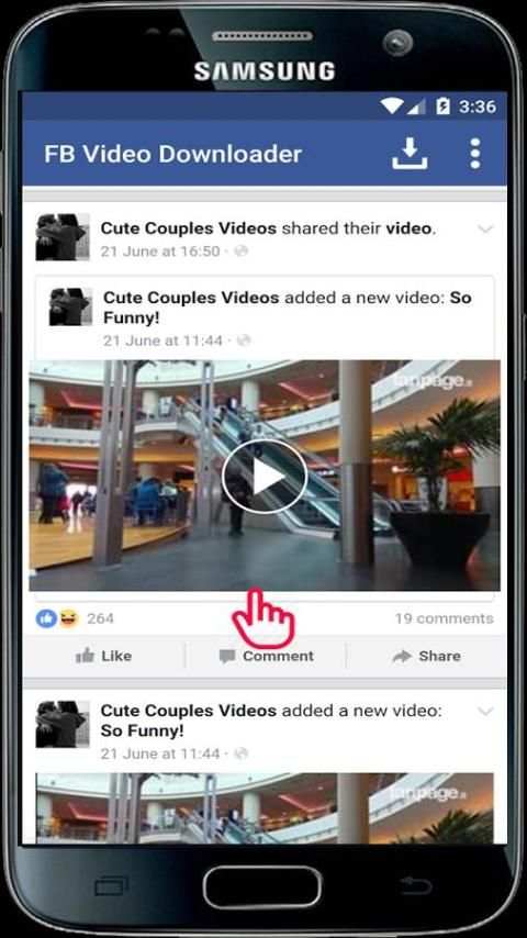 video downloader for facebook yy screenshot 3