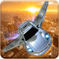 Flying Car City Racing