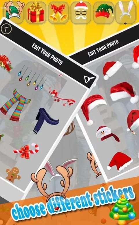 Christmas Camera Photo Sticker : Face Photo Editor screenshot 2