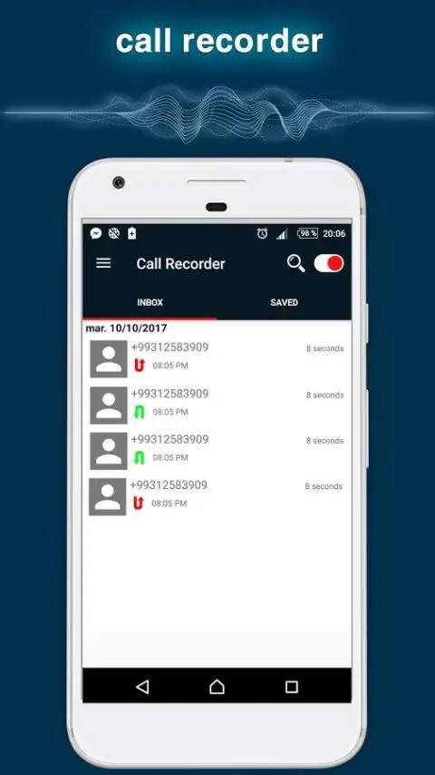 Automatic Call Recorder Pro Version 2018 скриншот 3