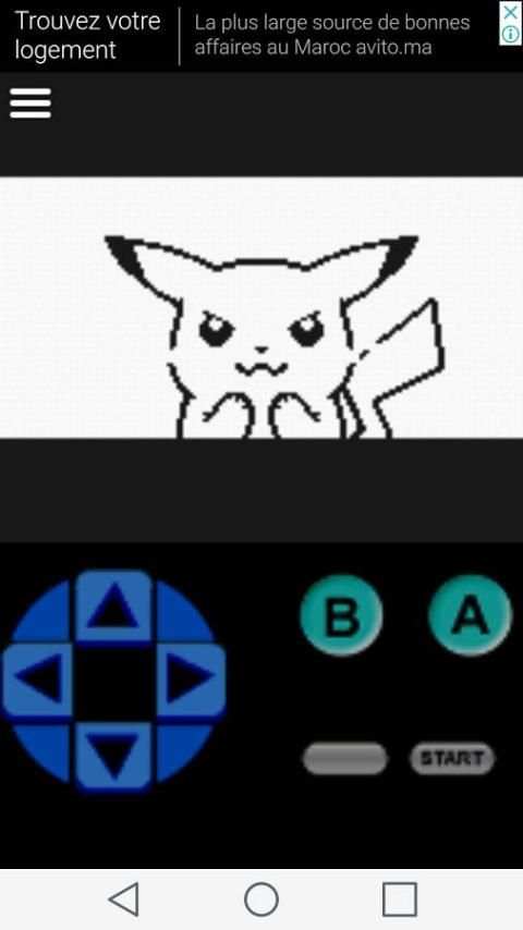 GBC emulator Yellow edition screenshot 1
