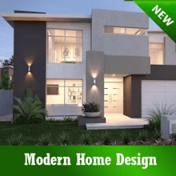 modern home design icon