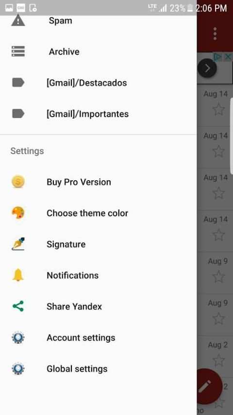 Email for Yandex Mail screenshot 4