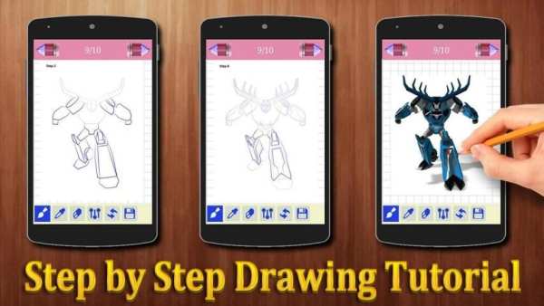 How to Draw Robot Transformers 2 تصوير الشاشة