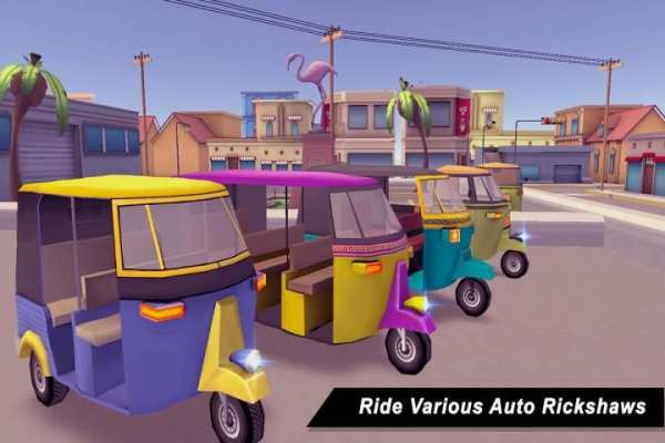 Auto Rickshaw Simulator स्क्रीनशॉट 10