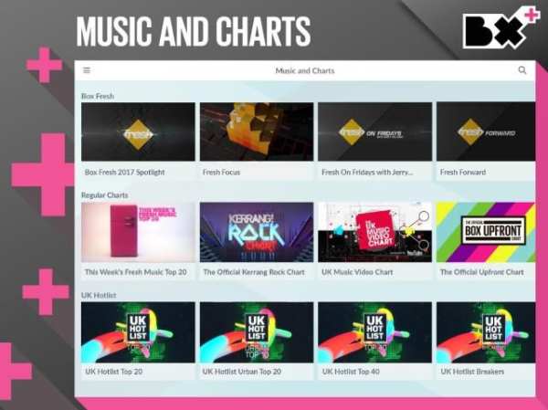 Box Plus. Music Videos & TV screenshot 4