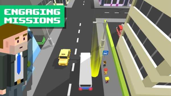 Bus Blocky screenshot 3