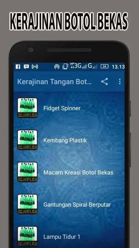 Kreasi dari Botol Plastik screenshot 2