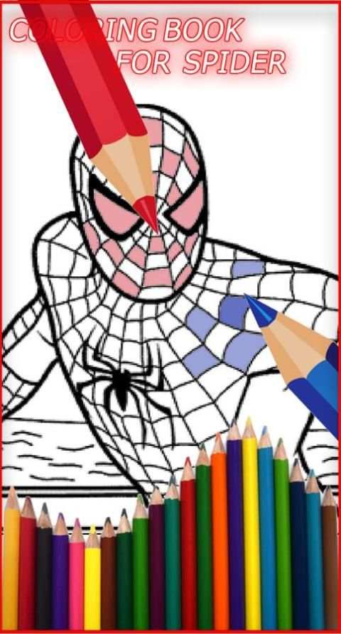 coloringo for spider & man waw screenshot 2
