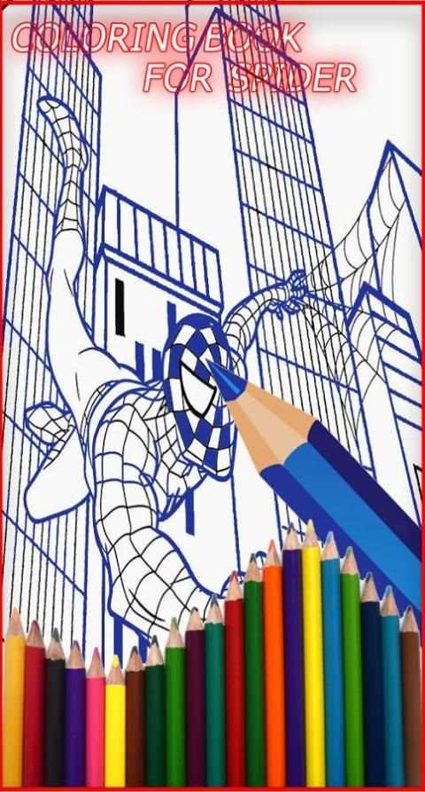 coloringo for spider & man waw screenshot 5