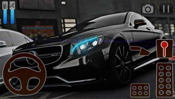 Car Driving Simulator Mercedes скриншот 1