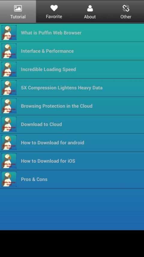 New Puffin Web Browser 2k17 Advice screenshot 5