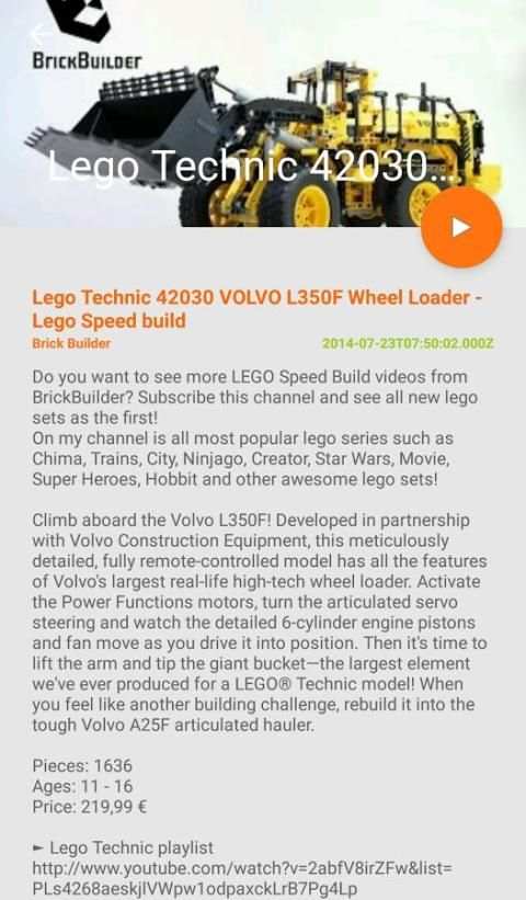 Best Lego Technic Build Video screenshot 1