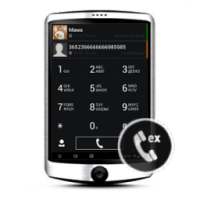 Dark WP7 theme for exDialer