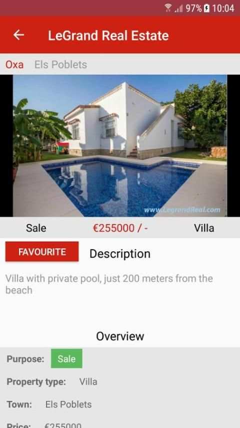 LeGrand Real Estate in Denia, Spain screenshot 3