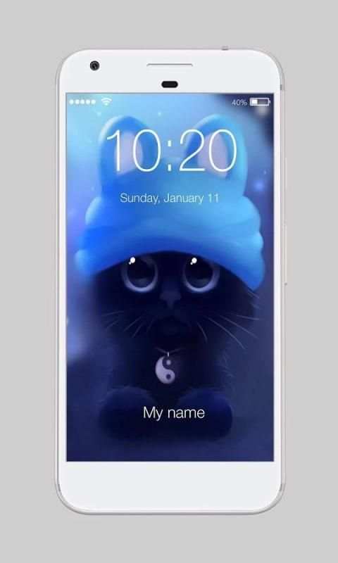 Yin Yang Cat Lock скриншот 6