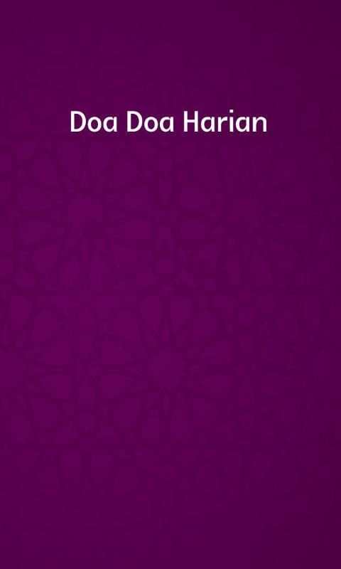 Doa Doa Harian 6 تصوير الشاشة