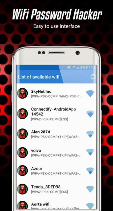 WiFi Password Cracker Simulator - Without Root скриншот 4