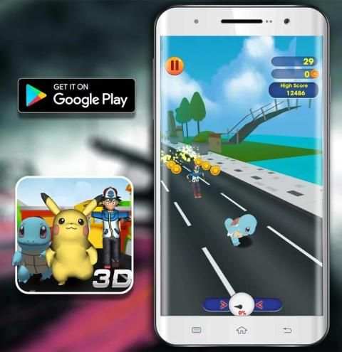 Temple Pikachu Subway and Squirtle Run screenshot 5