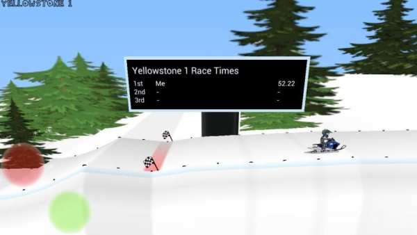 Snowmobile Hill Racing скриншот 13