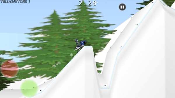 Snowmobile Hill Racing скриншот 14