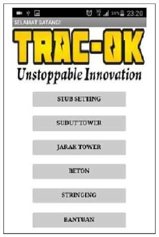 TRAC-OK screenshot 2