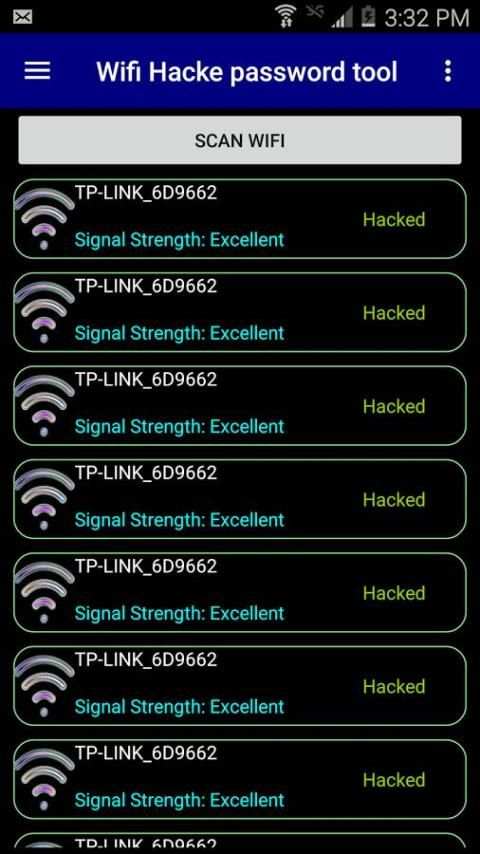 WIFI HACK PASSWORD TOOL PRO PRANK скриншот 5