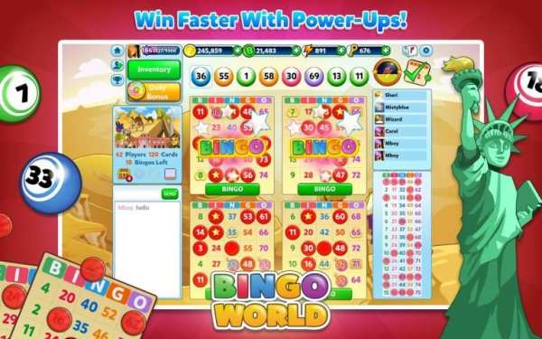 Bingo World - FREE Game screenshot 8
